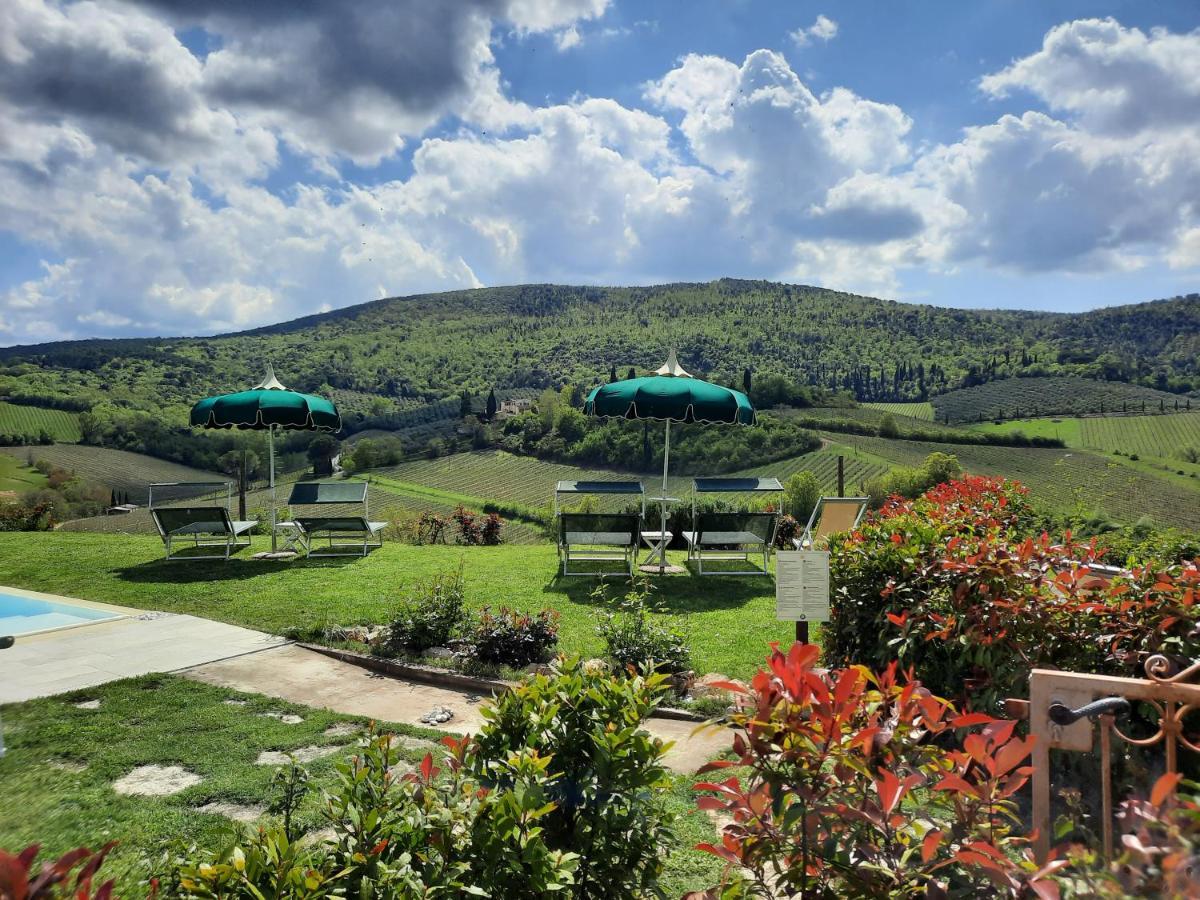 Villa Del Sole San Gimignano Exteriér fotografie