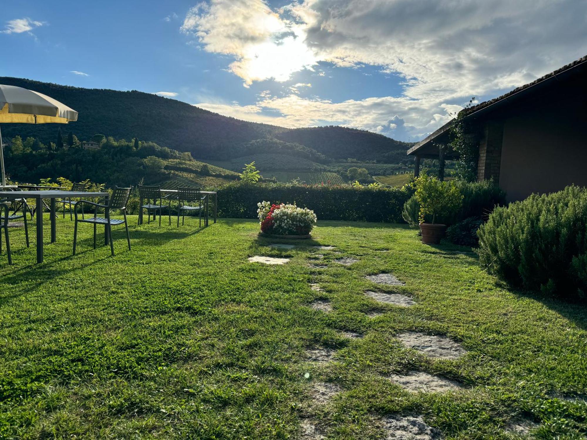 Villa Del Sole San Gimignano Exteriér fotografie