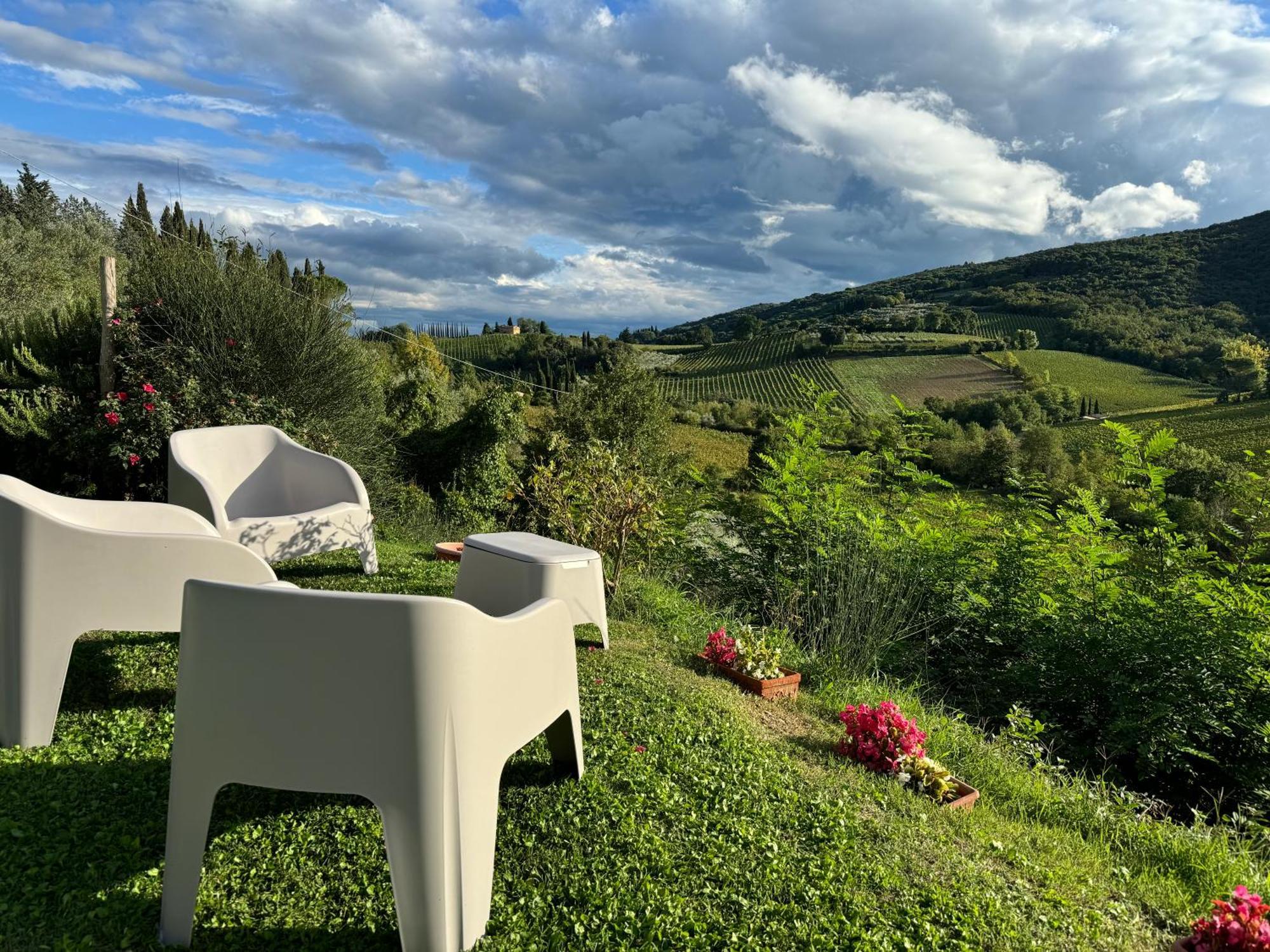 Villa Del Sole San Gimignano Exteriér fotografie