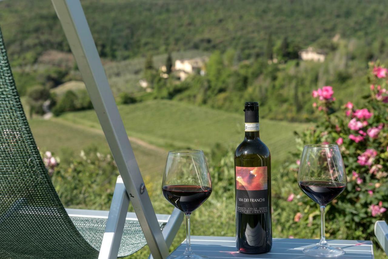 Villa Del Sole San Gimignano Exteriér fotografie